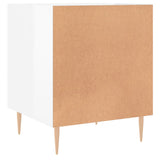 Bedside Cabinets 2 pcs High Gloss White 40x40x50 cm Engineered Wood 827537