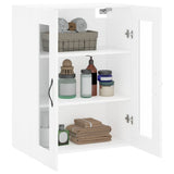 Wall Mounted Cabinet White 69.5x34x90 cm Engineered Wood 834986