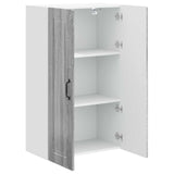 Wall Cabinet PORTO Grey Sonoma 60 x 31 x 100 cm Engineered Wood 885491