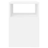End Table 2 pcs White 30.5 x 30 x 45 cm Engineered Wood 890897