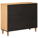 Storage Cabinets Brown 90 x 33.5 x 75 cm Solid Mango Wood 4018944