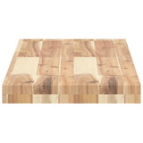 Floating Shelves 2 pcs 100x30x4 cm Untreated Solid Wood Acacia 3279456