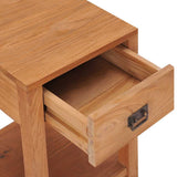 287231 Bedside Cabinet 35x35x50 cm Solid Teak Wood