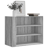 Wall Cabinet Grey Sonoma 75x35x60 cm Engineered Wood 848421