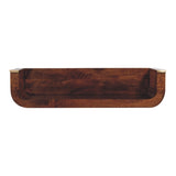 Indira Chestnut Floating Console IN3456