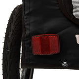 Pet Bike Trailer Black Oxford Fabric&Iron 93926