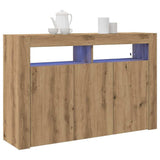 Sideboard Artisan Oak 116 x 30 x 75 cm Engineered Wood 3333884