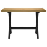 Desk NOAIN X-Shaped Legs 120x50x75 cm Solid Wood Pine 4100040