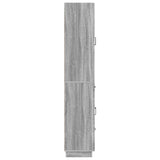 Cabinet Set 2 pcs Grey Sonoma Engineered Wood 3416823