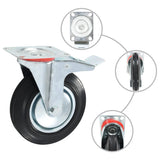 12 pcs Swivel Casters 200 mm 278007