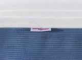 Bed Mattress with Mattress Blue 180 x 200 cm Fabric 42008304