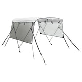 3-bow Bimini Top with Mesh Sidewalls 183xx137 cm 94838