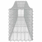 Arched Gabion Basket 400x30x40/60 cm Galvanised Iron 153402