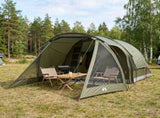Cabin Tent Olive Green 488 x 244 x 183 cm Polyester and Steel 42029036