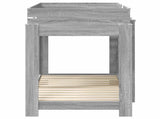 Bunk Bed for Kids Grey Sonoma 80 x 160 cm Engineered Wood 3410552