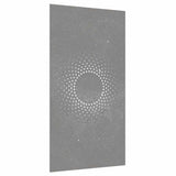 824490 Garden Wall Decoration 105x55 cm Corten Steel Sun Design
