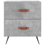 Bedside Cabinets 2 pcs Concrete Grey 40x35x47.5 cm Engineered Wood 827253