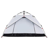 Camping Tent Dome 2-Person White Blackout Fabric Quick Release 4004192