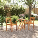 Folding Garden Table 60x75 cm Solid Wood Acacia 4004909
