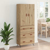 Highboard Artisan Oak 69.5 x 34 x 180 cm Engineered Wood 3416011