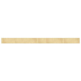 Rug Rectangular Light Natural70x1000 cm Bamboo 376897