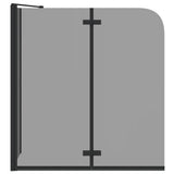 Shower Enclosure Manual Black 120 x 68 x 130 cm 42018549