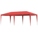 Party Tent Red 600 x 300 x 255 cm PE and Steel 42032348
