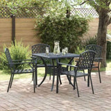 Garden Chair 4 pcs Anthracite 56 x 65 x 89 cm Steel 362776