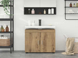 Bathroom Cabinet Set TULUM Artisan Oak 60 x 34 x 63 cm 880330