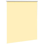 ZNTS Roller Blind Blackout Yellow 135x130 cm Fabric Width 131.6 cm Polyester 4012019