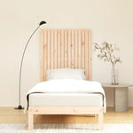 ZNTS Wall Headboard 95.5x3x110 cm Solid Wood Pine 824933