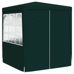 Professional Party Tent with Side Walls 2.5x2.5 m Green 90 g/m 48534