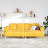 Fabric Sofa Light Yellow Corduroy fabric 3335137
