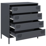 Sideboard Anthracite 68x39x73.5 cm Cold-rolled Steel 851288
