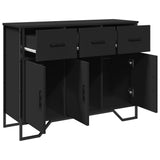 Sideboard Black 97x32.5x74.5 cm Engineered Wood 848559