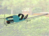 20" Cordless Hedge Trimmer, 18V Electric Hedge Cutter with 51cm Dual Action Blade, 2 x 4000mAh T3398P377565