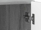Bedside Cabinet Grey Sonoma 43 x 34.5 x 50 cm Engineered Wood 895497