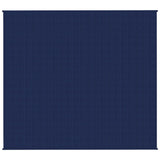 Weighted Blanket Blue 200x225 cm 13 kg Fabric 350745