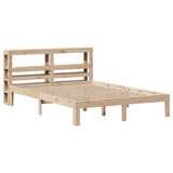 Bed Frame with Headboard without Mattress 140x190 cm 3306039