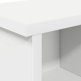 Wall-Mounted Coat Rack White 100 x 16 x 26 cm Engineered wood 874323