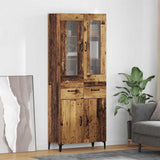 Highboard Old Wood 69.5 x 34 x 180 cm Engineered Wood 3415735