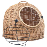 ZNTS Cat Transporter 60x45x45 cm Natural Willow 170909