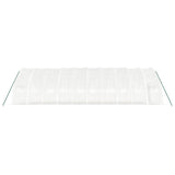 Greenhouse with Steel Frame White 60 m 10x6x2.85 m 3188119