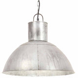 Hanging Lamp 25 W Silver Round 48 cm E27 320563