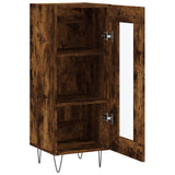 Sideboard Smoked Oak 34.5x34x90 cm Engineered Wood 828793