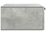 Wall-Mounted TV Cabinet 78.5 x 41 x 30 cm Concrete Grey 899198