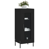 Sideboard Black 34.5x34x90 cm Engineered Wood 828805