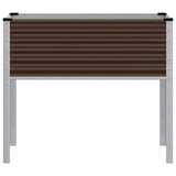 Garden Planter Brown 100x45x90 cm Steel 4008971