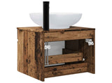 Wall-mounted Sink Vanity Old Wood 49 x 44.5 x 66.5 cm 890610