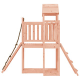 Playhouse with Climbing Wall Solid Wood Douglas 3155832